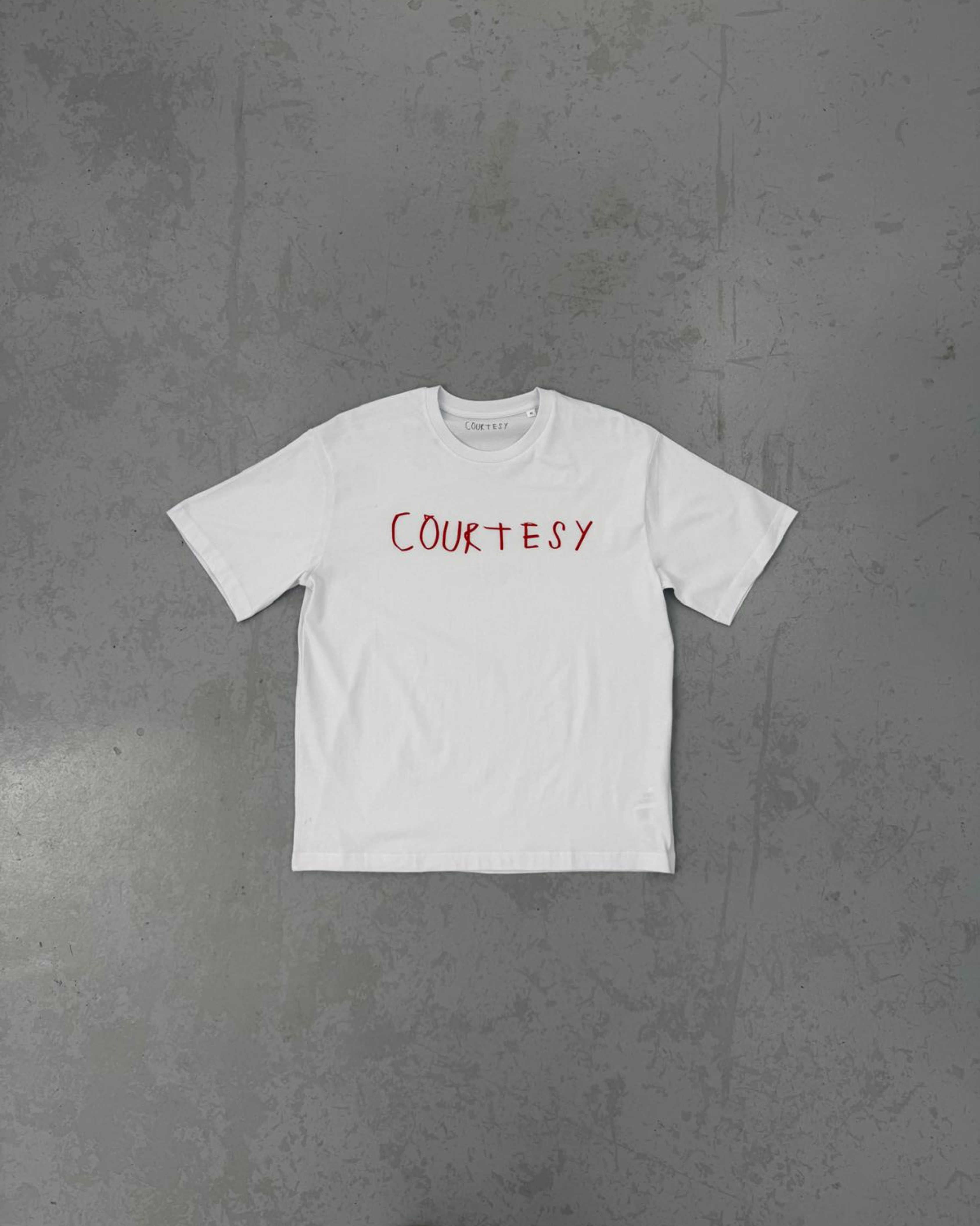 TEE-SHIRT COURTESY WHITE