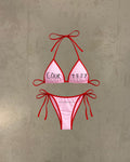 BIKINI AT LEAST RED AND PINK